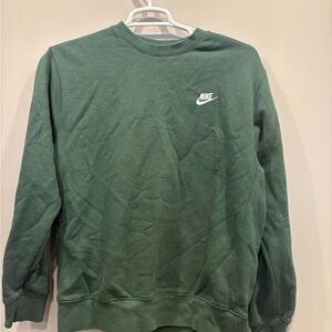 Nike Men's Forest Green Crewneck Sweater
